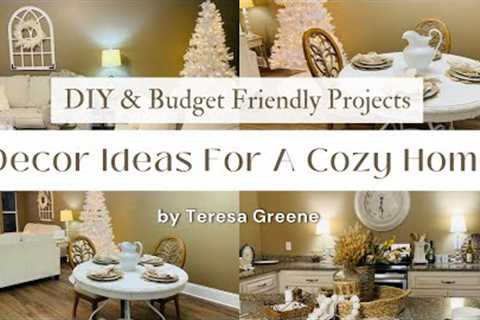 Decor Ideas For A COZY Home! DIY & Budget Friendly Projects #diy #homedecor #decor