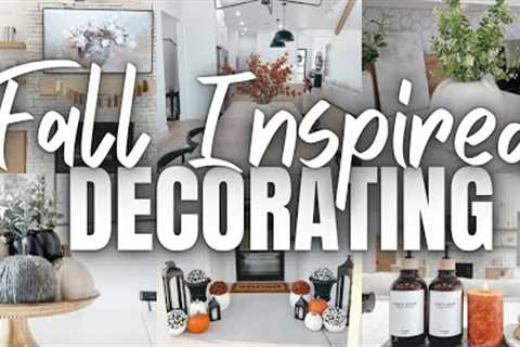 FALL Decorating 3 HOUSES in 3 HOURS 🤯 | FALL Home DECORATING MARATHON | 3 HOURS of Fall DECORATING