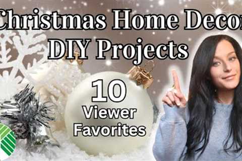 Christmas Home Decor DIY Projects | Dollar Tree | Budget Friendly