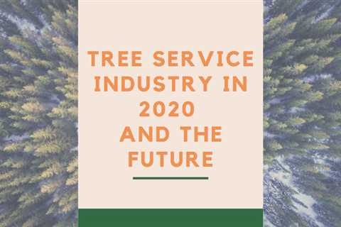 Tree Service Industry in 2020 and the Future