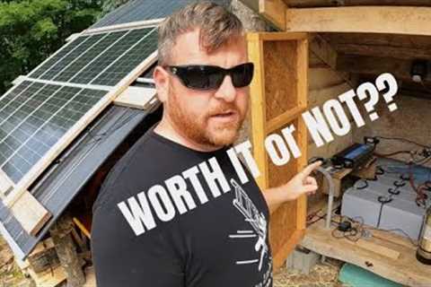 One Year Off Grid Solar Power System Update