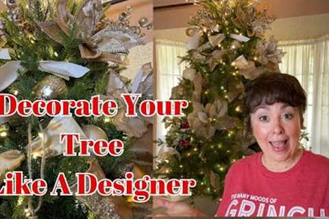 CHRISTMAS DECORATE WITH ME 2023 | CHRISTMAS DECOR 2023 | HOW TO DECORATE YOUR TREE LIKE A DECORATOR