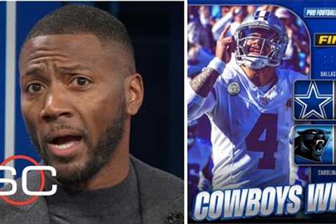 Dak is playing a level above the best QB''s in NFL - Ryan Clark on Cowboys DESTROY Panthers 33-10