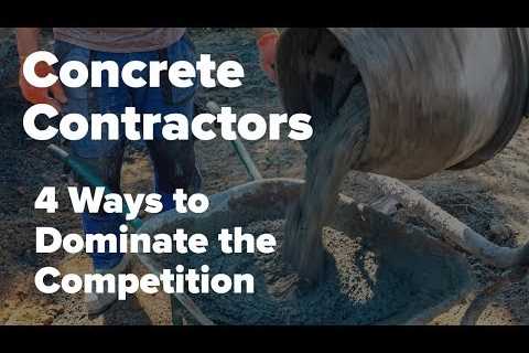 Finding a Concrete Contractor Near Me