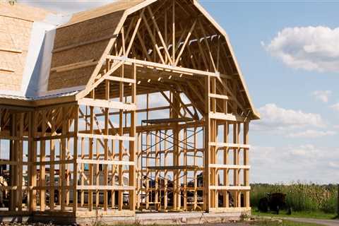 What is the most cost-effective way to build a barn?