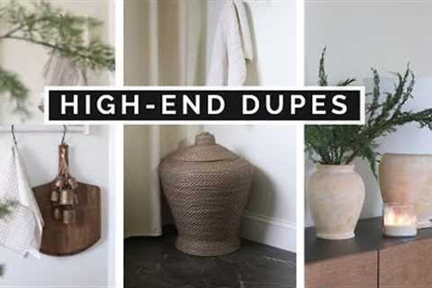 DIY HIGH END DUPES | THRIFTING FOR TOP INTERIOR DESIGN TRENDS FOR 2024!