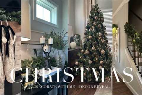 CHRISTMAS DECORATE WITH ME 2023 | CHRISTMAS HOME MAKEOVER + TOUR