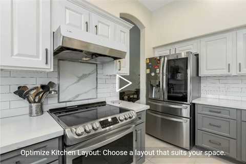 How to Lay Out an Open Plan Kitchen