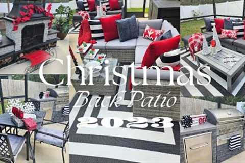 The Ultimate Outdoor Living Space | Christmas Back Patio 2023