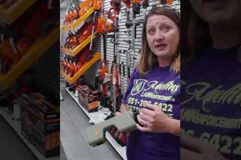 MUST watch lawn care equipment store tour #shorts