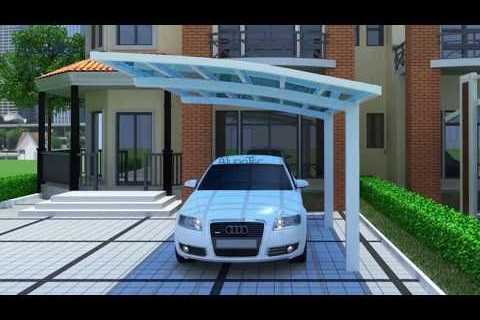 Cantilever Carport – An Attractive, Low-Maintenance Shade Structure