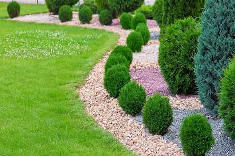 What are the 4 categories of landscaping?