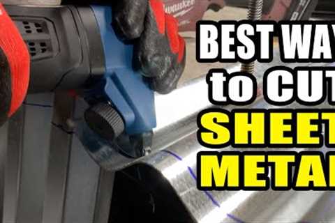 Cutting Sheet Metal or Roofing - 4 Different Tools You Should Use