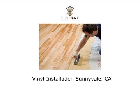 Vinyl Installation Sunnyvale, CA