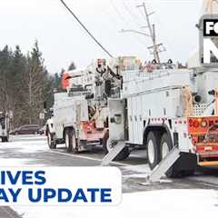 LIVE: PGE gives midday update as 119,000 still without power
