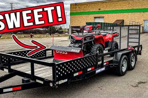 WILL IT PAY OFF?! ATV PLOW PURCHASED & BARN LOFT COMPLETE!