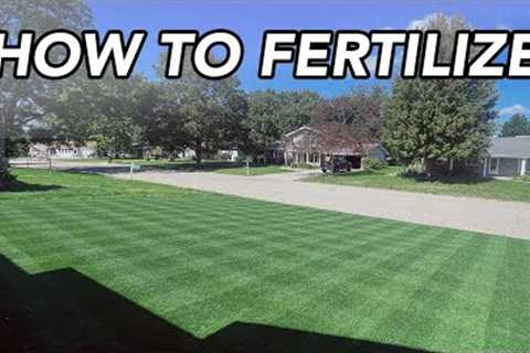 How to Fertilize Your Lawn // Cool Season Lawn Guide