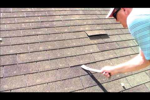 How Do You Fix A Leaking Roof Under Shingles?