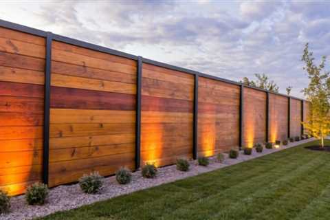 The Rise in Popularity of Horizontal Privacy Fences - The Modern Solution For Peaceful Outdoor..