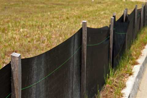 What are the fences around a construction site called?