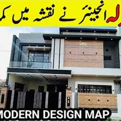 Interior Design ideas | 7 Marla House Design in Pakistan For Sale in Sahiwal | Front elevation pics