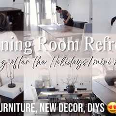 DECORATE WITH ME | NEW 2024 DECOR IDEAS 😍 | DINING ROOM REFRESH