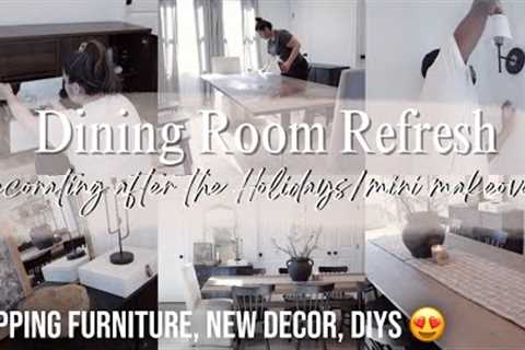 DECORATE WITH ME | NEW 2024 DECOR IDEAS 😍 | DINING ROOM REFRESH