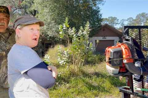 Neighbor *WARNS* of GUNS, Home Owner likes GRASS TALL!!