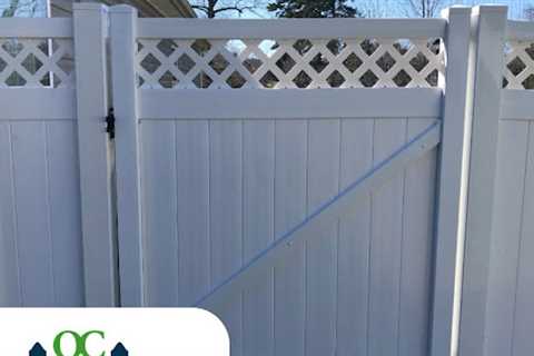 Residential fence installation Matthews, NC