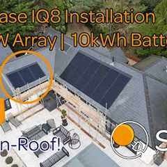 6.4kW Enphase IQ8 Solar Installation - GSE In-Roof - 10kWh IQ5P Batteries | Solr Energy