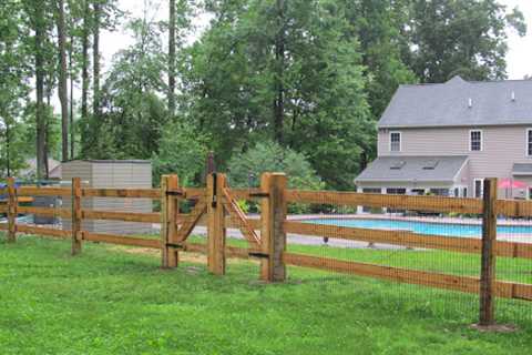 Residential fence design Ashbrook, NC