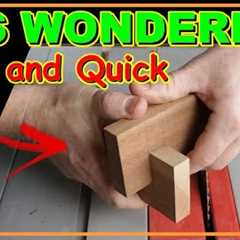 IT''S WONDERFUL, EASY, AND QUICK TO MAKE - STEP BY STEP WOODWORKING PROJECT (VIDEO #46) #woodworking