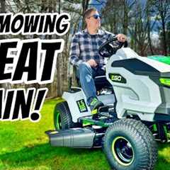 Lawn Care Can be FUN - New EGO T6 Lawn Tractor Review