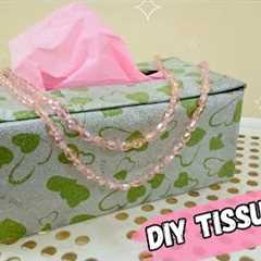 DIY | Origami Tissue Box | Easy Origami | Cardboard Crafts | Best out of waste | Reuse Ideas