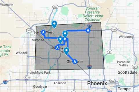 Commercial ac repair Peoria, AZ - Google My Maps