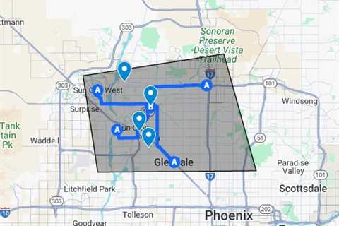 Commercial furnace repair Peoria, AZ - Google My Maps