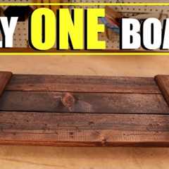 Small Woodworking Project to Build and Sell ~ Only $14 Material #woodworking