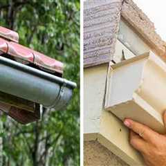 K-style gutters vs. half-round gutters: Which is the Best Choice for Your Roof?