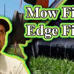 Lawn Care Steps // Mow, Edge, Blow // What order is best?