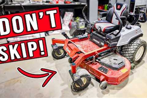 How To Properly Maintain A Zero Turn Mower! [Don''t Skip These Items!]