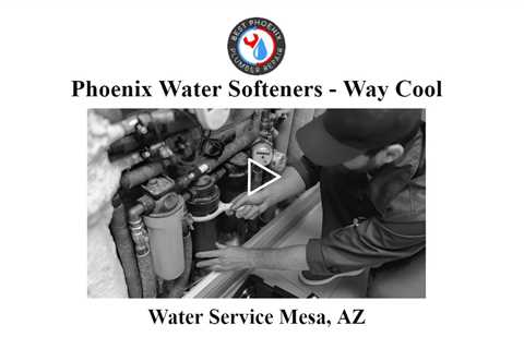 Water Testing Service Mesa AZ