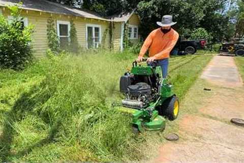 I SURPRISED HIM with THIS after MOWING his yard for FREE