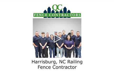 Harrisburg, NC Railing Fence Contractor - QC Fence Contractors