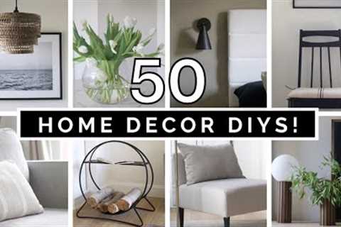 50 DIY HIGH END HOME DECOR THRIFTED DUPES