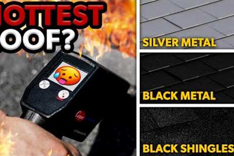 The HOTTEST Roof Might Surprise You - Metal Roof vs. Asphalt Shingles