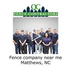 Fence company near me Matthews, NC - QC Fence Contractors