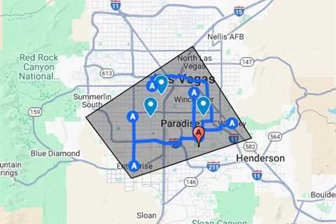 Garage door repair Summerlin - Google My Maps