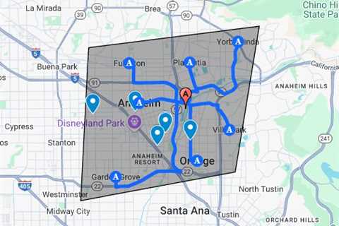 Commercial Roof installation Anaheim, CA - Google My Maps