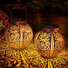 2 Pack Solar Table Lanterns Review: Dynamic Illuminations