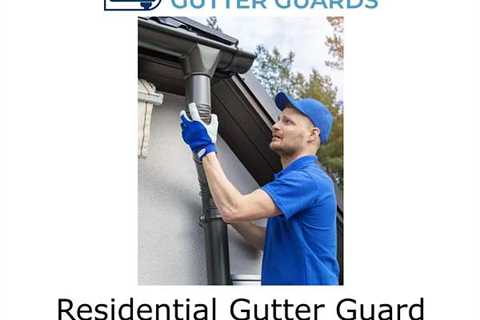 Residential Gutter Guard Company Harrisburg, PA - All Pro Gutter Guards